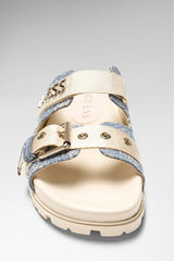 GUESS KADIN FAXONA2 FLTFX2FAB03 - Krem