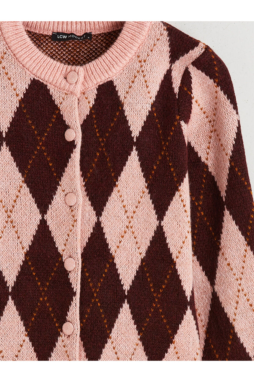 LC Waikiki Kadın Hırka W5K924B8 - Pembe