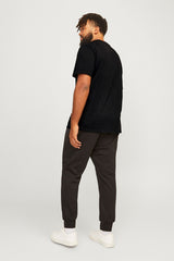 jack&jones jjecorp logo tee ss o-neck noss tshırt 12151955 - Siyah