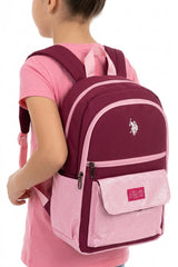 U.S. Polo Assn. Çocuk Sırt Çantası 26053 - Mor / Pembe
