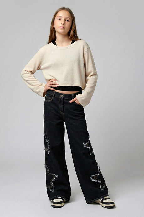 Dmb 9-14 Kız Pantolon M 0043 - Füme
