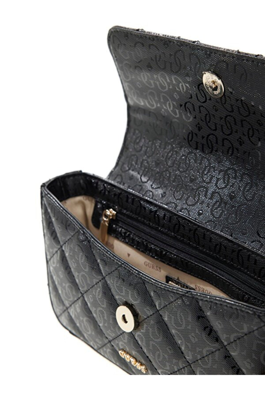 GUESS KADIN LIBBY FLAP CROSSBODY HWGG9912200 - Mavi