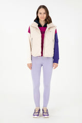 US POLO ASSN BAYAN DOKUMA YELEK 1939820 - Krem