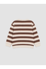 LC Waikiki Erkek Bebek 2'li Sweatshirt W65884D1 - Açık Kahverengi