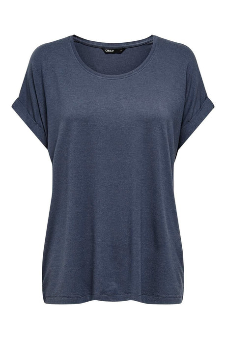 ONLY T-SHIRT 15106662 - Ton Geçişli Mavi