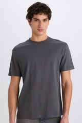 DeFacto V7699AZ Erkek T-Shirt - Antrasit
