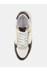 Guess Kadın Energy3 Sneaker Flpeg3 - Beyaz/ Kahverengi