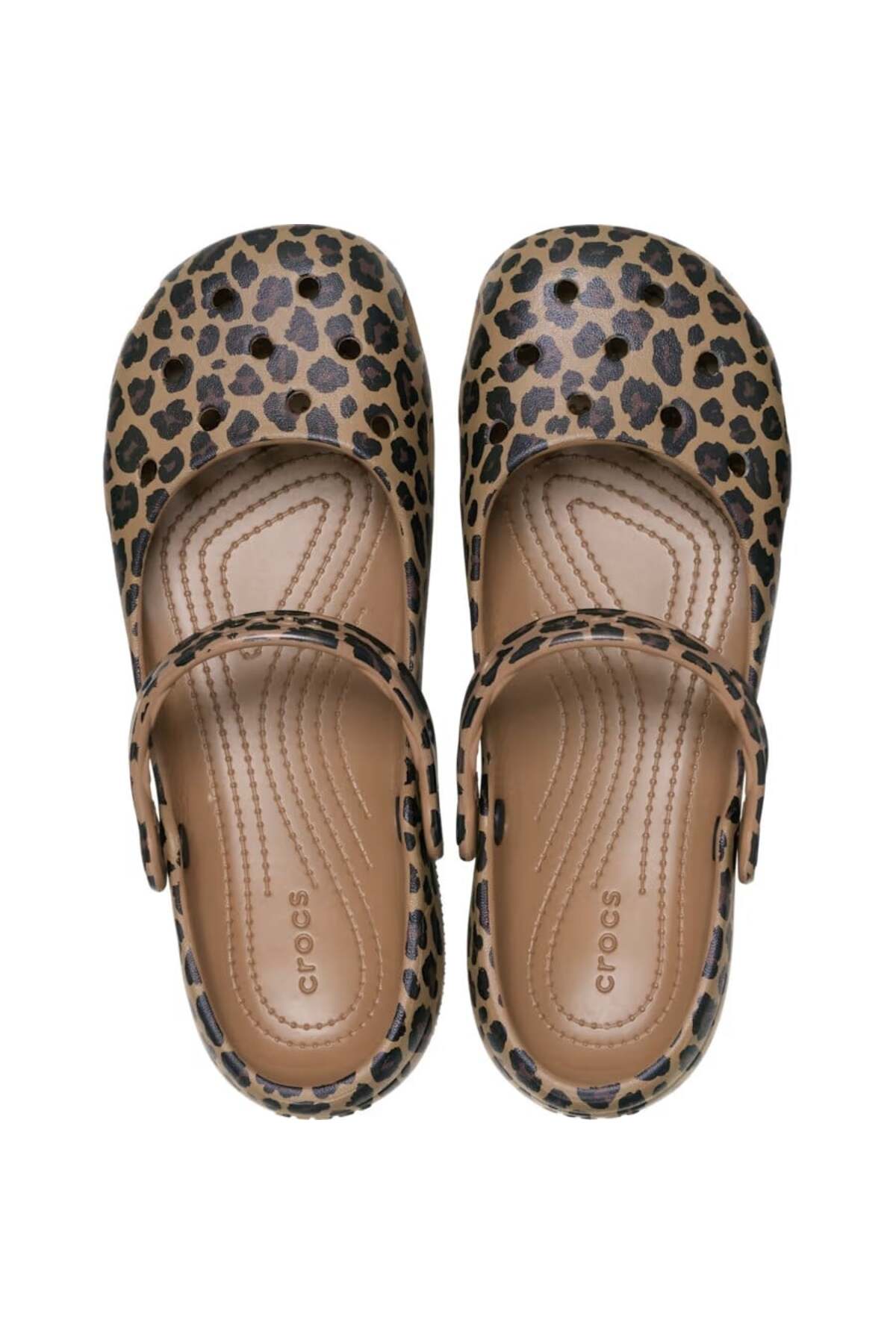 CROCS Classic Animal Ballet 212478 - Sarı/ Açık Kahverengi