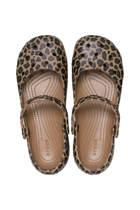 CROCS Classic Animal Ballet 212478 - Sarı/ Açık Kahverengi