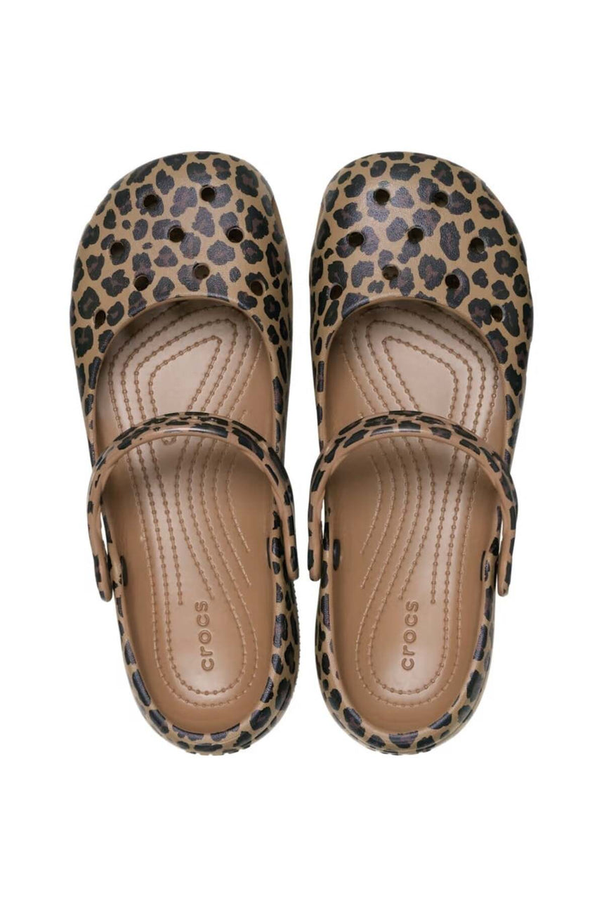 CROCS Classic Animal Ballet 212478 - Sarı/ Açık Kahverengi