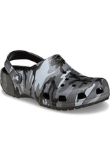 Crocs Kids Camouflage Clog 211879 - Siyah-yeşil Çocuk Terlik - Siyah-yeşil