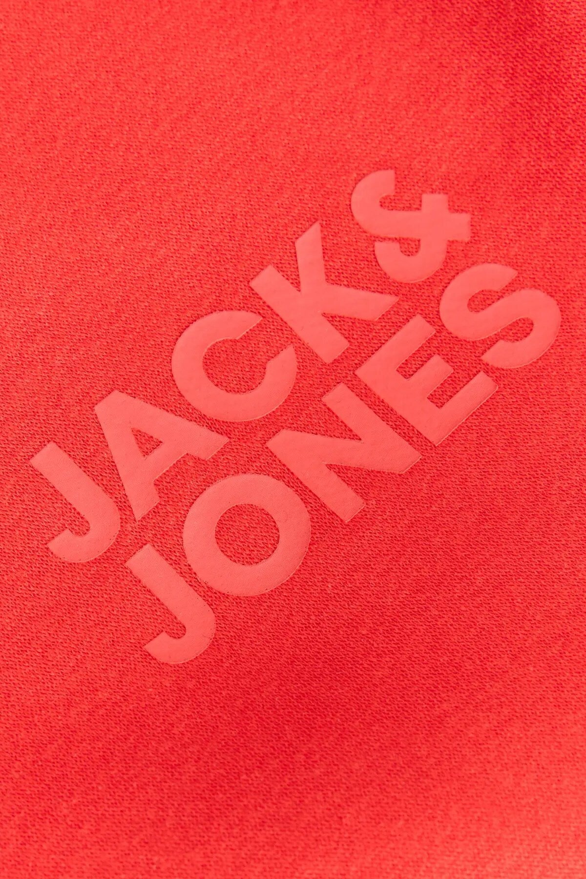 Jack & Jones Logo Erkek Sweatshirt 12290659 - Kırmızı