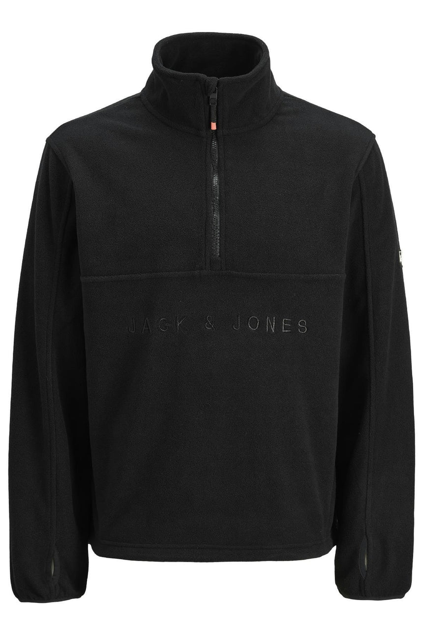 Jack & Jones 12284828 Erkek Polar - Siyah