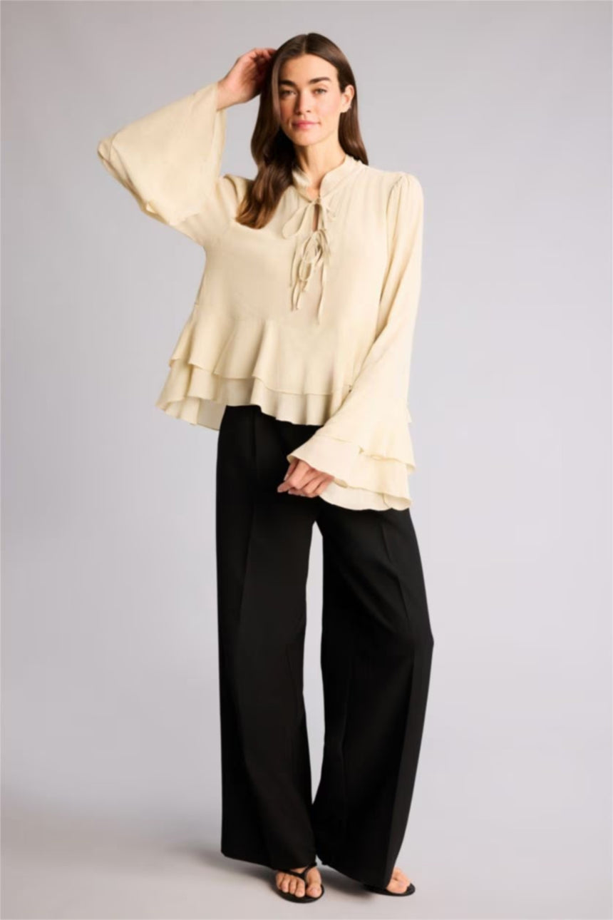DeFacto H1569AX Kadın Bluz - Kum Beji