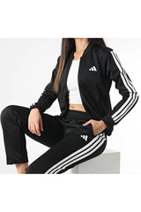 adidas Essentials 3-Stripes Kadın Eşofman Takımı JD5434 - Siyah