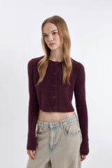 Defacto Kadın Cardigan Z9318Az - Bordo