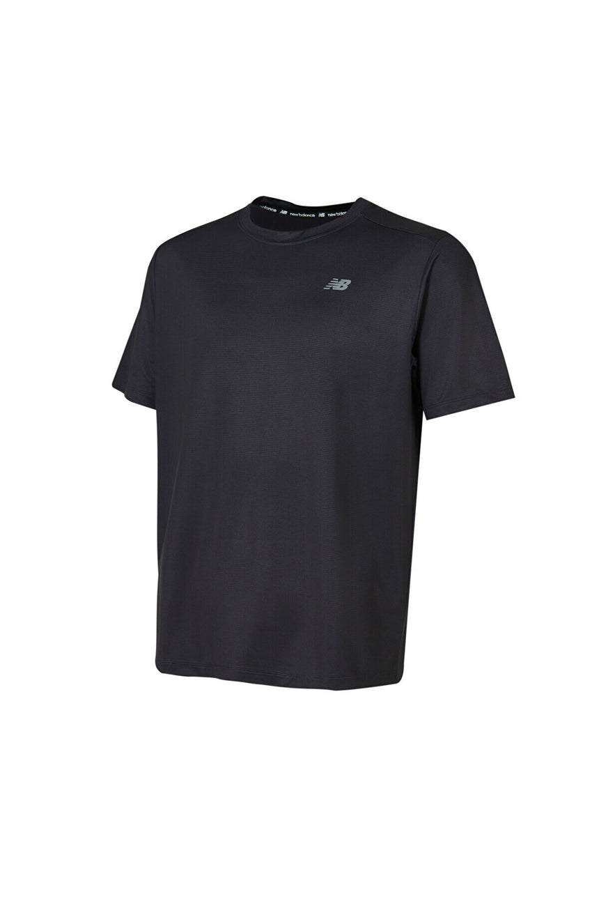 NEW BALANCE NB PERFORMANCE MEN TSHIRT MNT3653-BK - Siyah