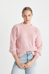 Defacto Kadın Pullover H6905Az - Pembe