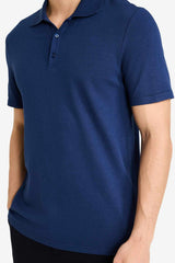DeFacto M6609AZ Erkek Polo Yaka T-Shirt - Çivit Mavisi