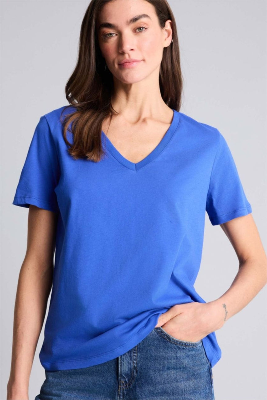 Defacto Kadın Short Sleeve T-Shirt W9578AZ - Beyaz