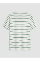 LCW ERKEK S6OD30F8 KK.TSH,XM-TEDDYSTRIPE - Yeşil