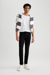 DeFacto R8763AZ Erkek Jean Pantolon - Siyah