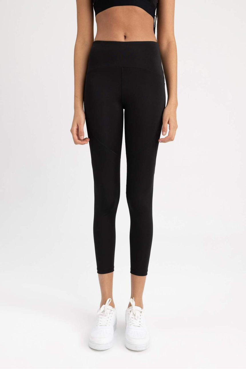 Defacto Kadın Leggings Z0817AZ - Siyah