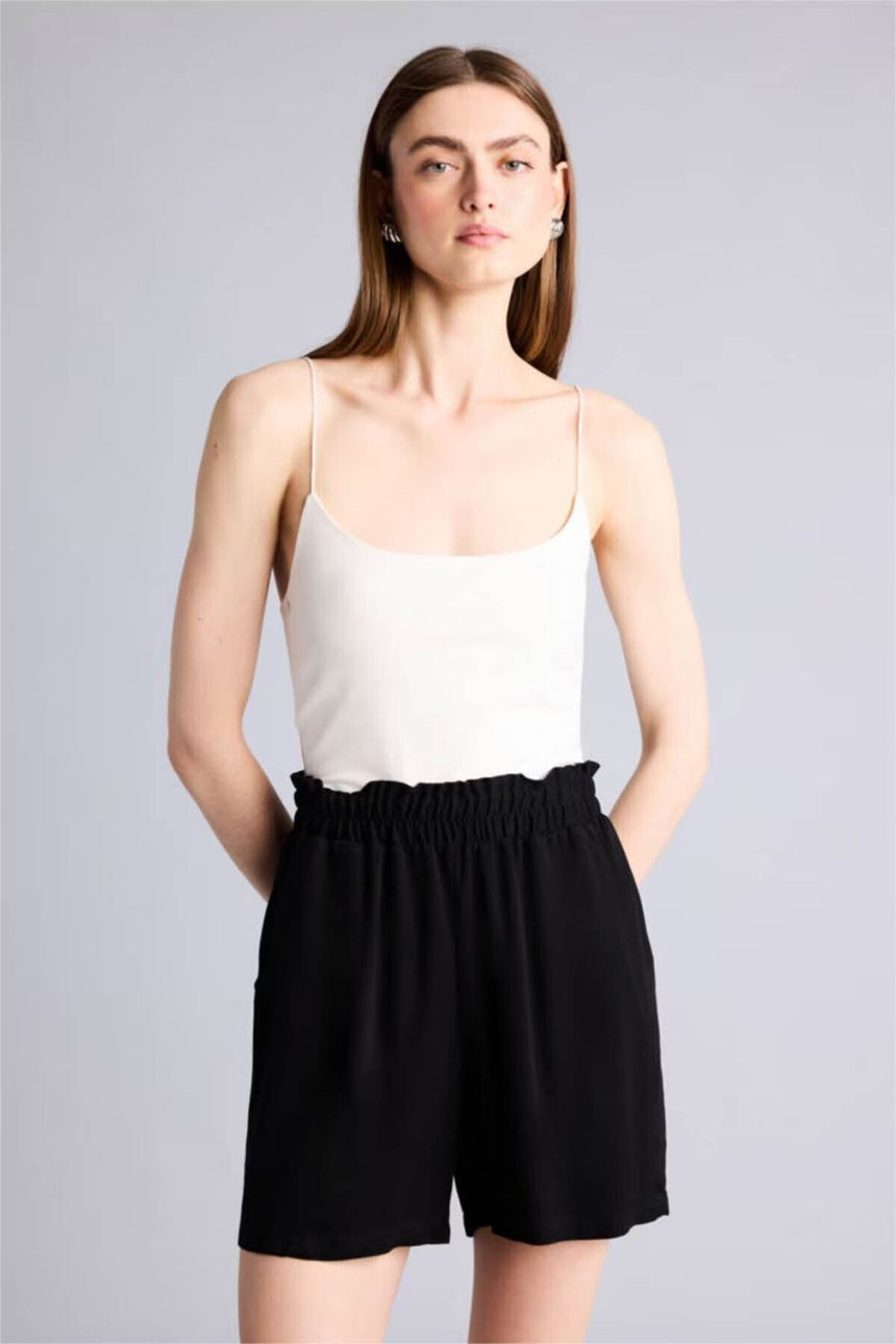 Defacto Kadın Short T0883Az - Siyah