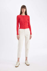 Defacto Kadın Trousers S2790Az - Ekru