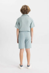 Defacto Çocuk Woven Bottom Z5370A6 - Yeşil