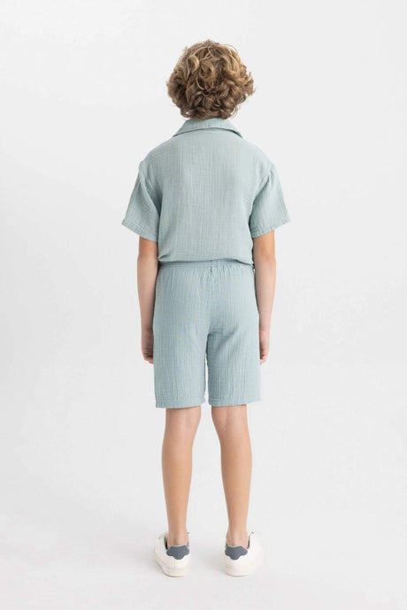 Defacto Çocuk Woven Bottom Z5370A6 - Yeşil
