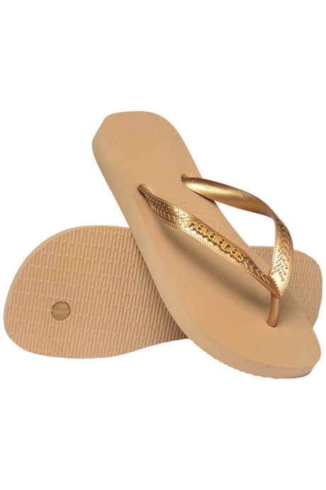 HAVAİANAS TOP LOGO METALLIC 4127244 - ALTIN