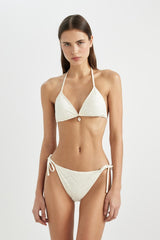 Defacto Kadın Bikini Top B6894Ax - Ekru