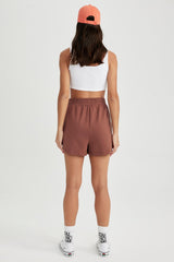 Defacto Kadın Short Z5071Az - Kahverengi
