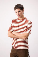 Defacto Erkek T-Shirt B5910Ax - Koyu Yeşil