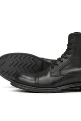 JACK&JONES JFWRUSSEL LEATHER ANTHRACITE 19 LN 12155999 - Antrasit