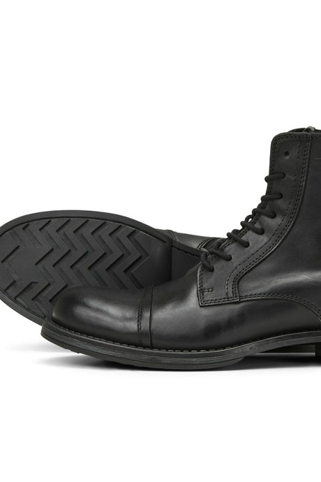 JACK&JONES JFWRUSSEL LEATHER ANTHRACITE 19 LN 12155999 - Antrasit