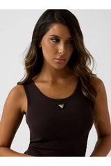 Guess Olympe Kadın Atlet V6YP09K4312 - Kahverengi