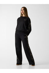 GUESS KADIN OCTAVIA WIDE LEG PAN V5BB12KCX22 - Siyah