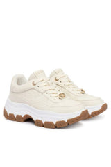 GUESS KADIN BERRETT2 SNEAKER FLFBRTPEL12 - Beyaz