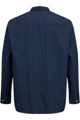JACK&JONES JJEOXFORD SHIRT L/S S21 NOOS PLS 12190444 - Koyu Lacivert