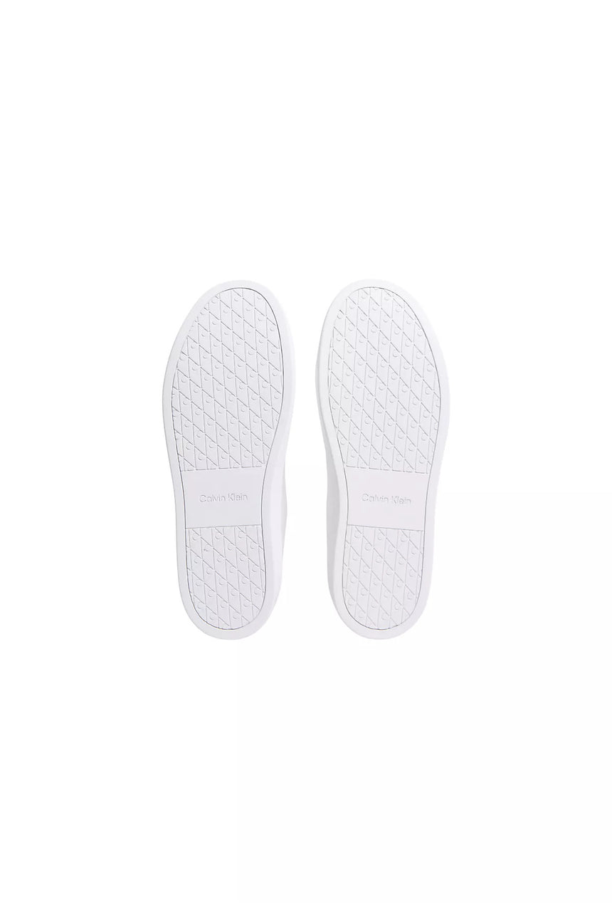 Calvin Klein Erkek CLASSIC CUPSOLE LACEUP LTH YM0YM01435 - Beyaz