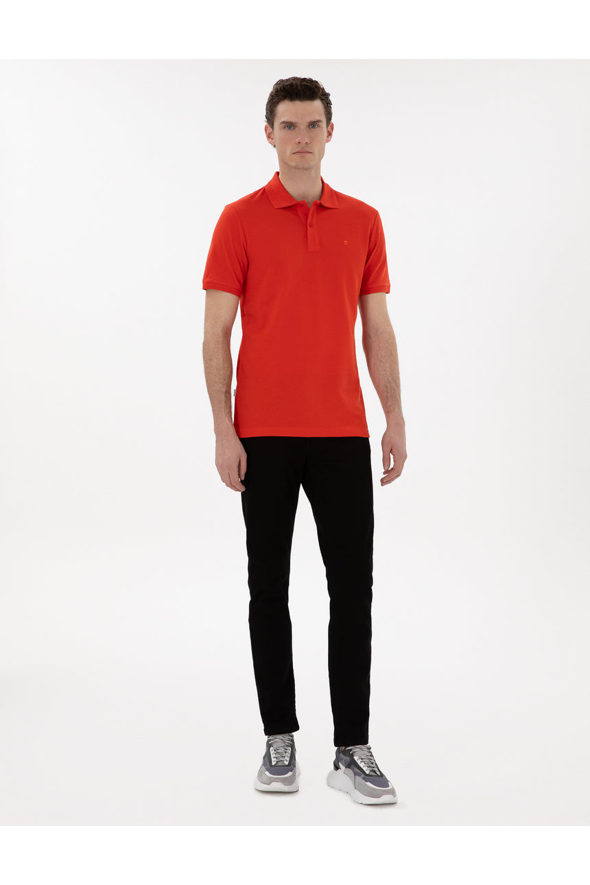 PİERRE CARDİN ERKEK T-shirt 2131539 - Kırmızı