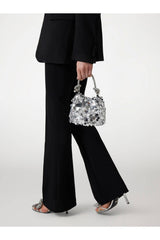 Guess Holiday Shine Kadın Omuz Çantası HWEY9538750 - Gri
