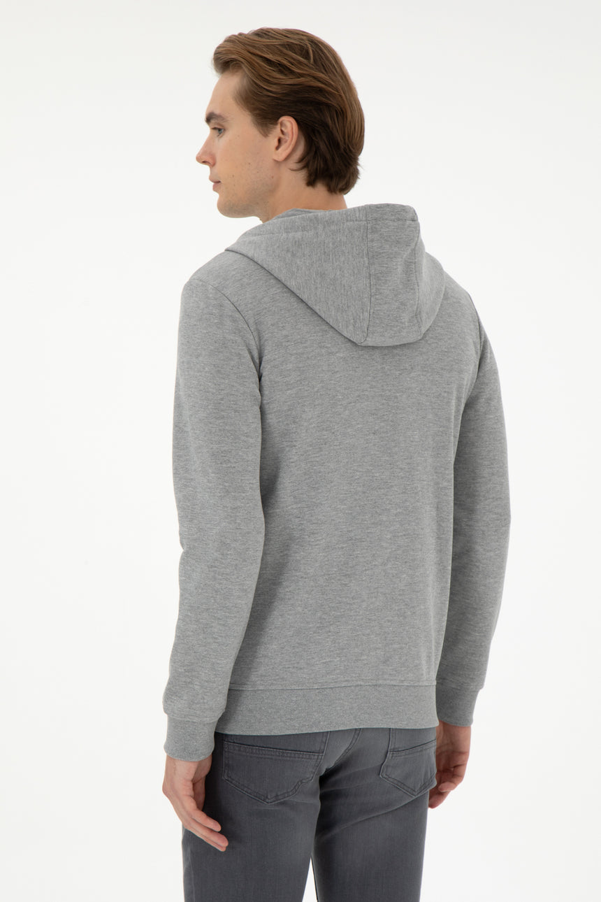 US POLO ASSN ERKEK SWEATSHİRT 1926816 - Gri
