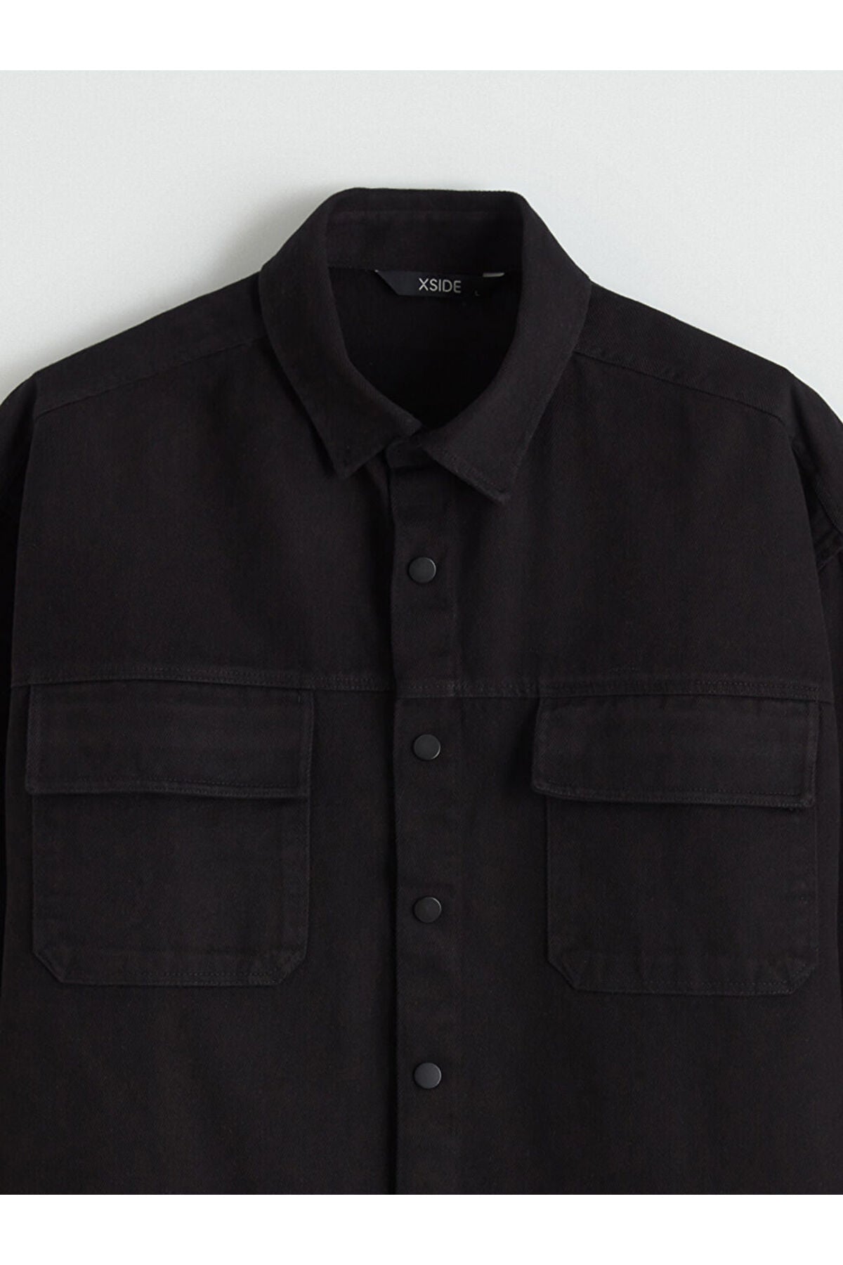 LCW ERKEK S6JI37D8 CKT,X-EGESHIRT-UP - Siyah