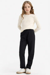 Defacto Çocuk Long Sleeve T-Shirt B7452A8 - Ekru