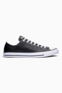 Sporline Converse Chuck Originals siyah unisex tekstil sneaker, beyaz bağcıklı ve ikonik burun yapılı yan görünüm