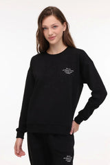 LUMBERJACK 4W WB ANNA 16 4PR SWEATSHIRT - Siyah