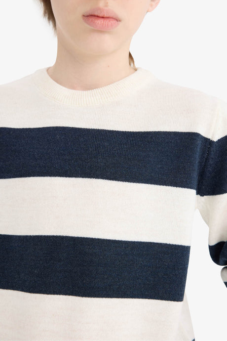 Defacto Çocuk Pullover C1710A8 - Ekru